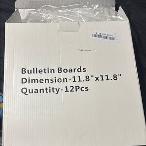 White Bulletin Boards Pack